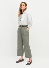 Favorite Daughter - The Cropped Fiona Pant - Cheshire Houndstooth