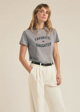Favorite Daughter - Favorite Daughter Tee - Heather Grey