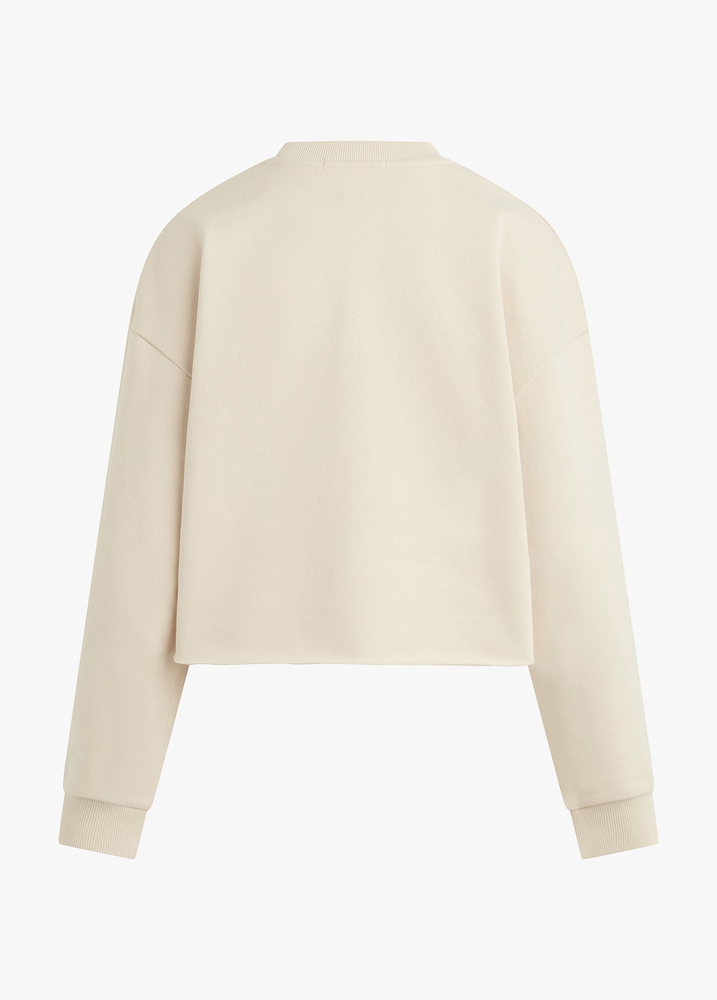 Favorite Daughter - The Cropped Collegiate Sweatshirt - French Oak Snow White