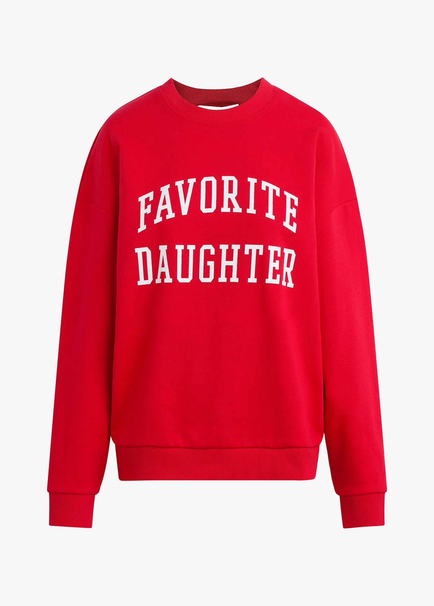 Favorite Daughter - The Collegiate Sweatshirt - Haute Rouge