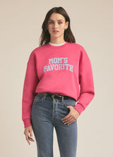 Favorite Daughter - Mom's Favorite Sweatshirt - Beetroot