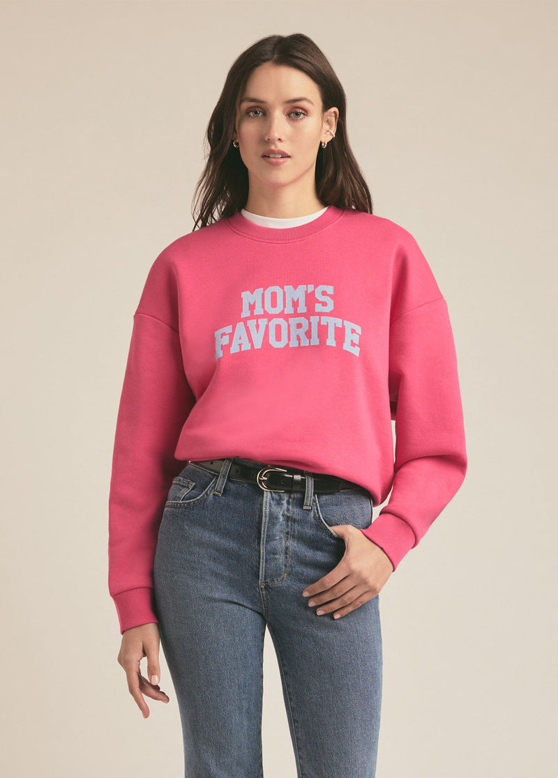 Favorite Daughter - Mom's Favorite Sweatshirt - Beetroot