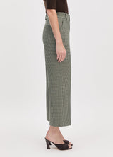 Favorite Daughter - The Cropped Fiona Pant - Cheshire Houndstooth
