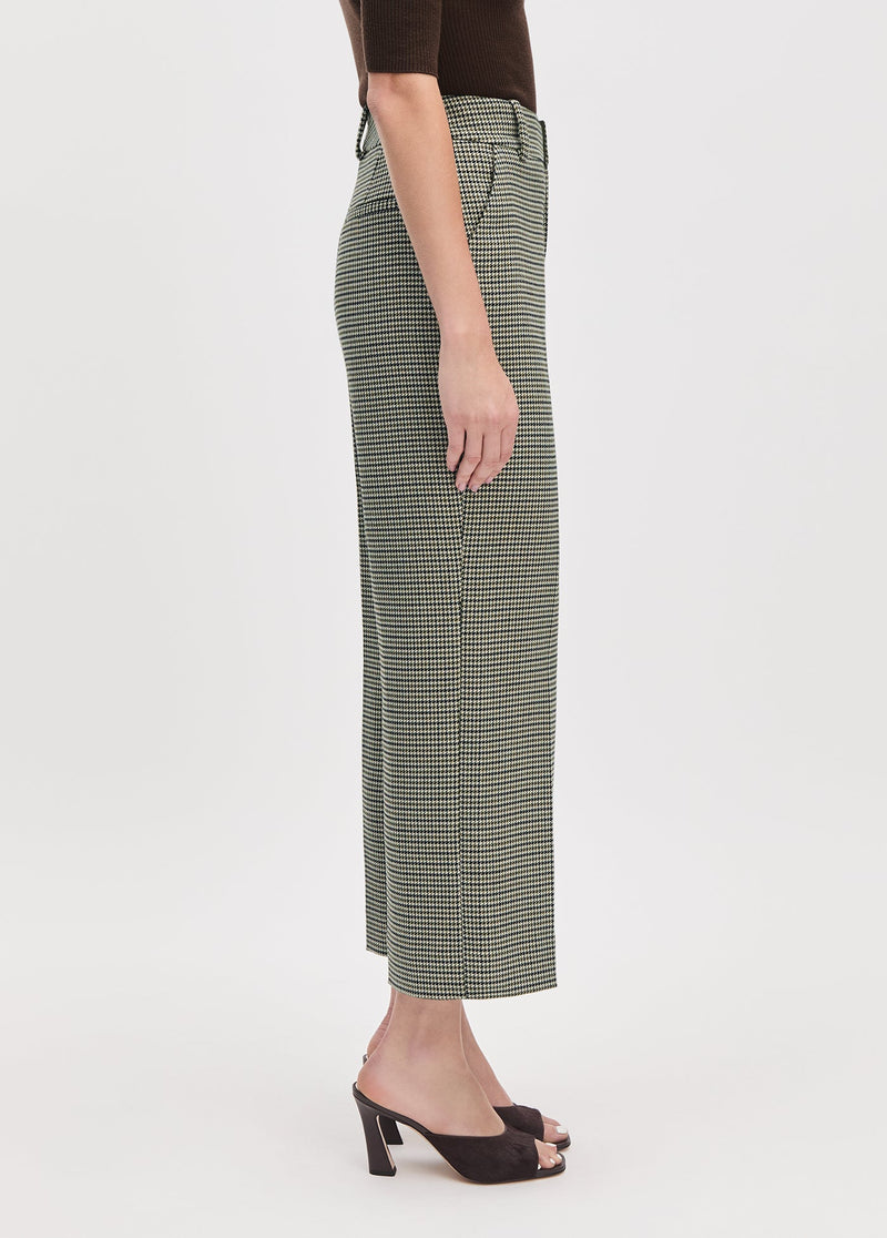 Favorite Daughter - The Cropped Fiona Pant - Cheshire Houndstooth