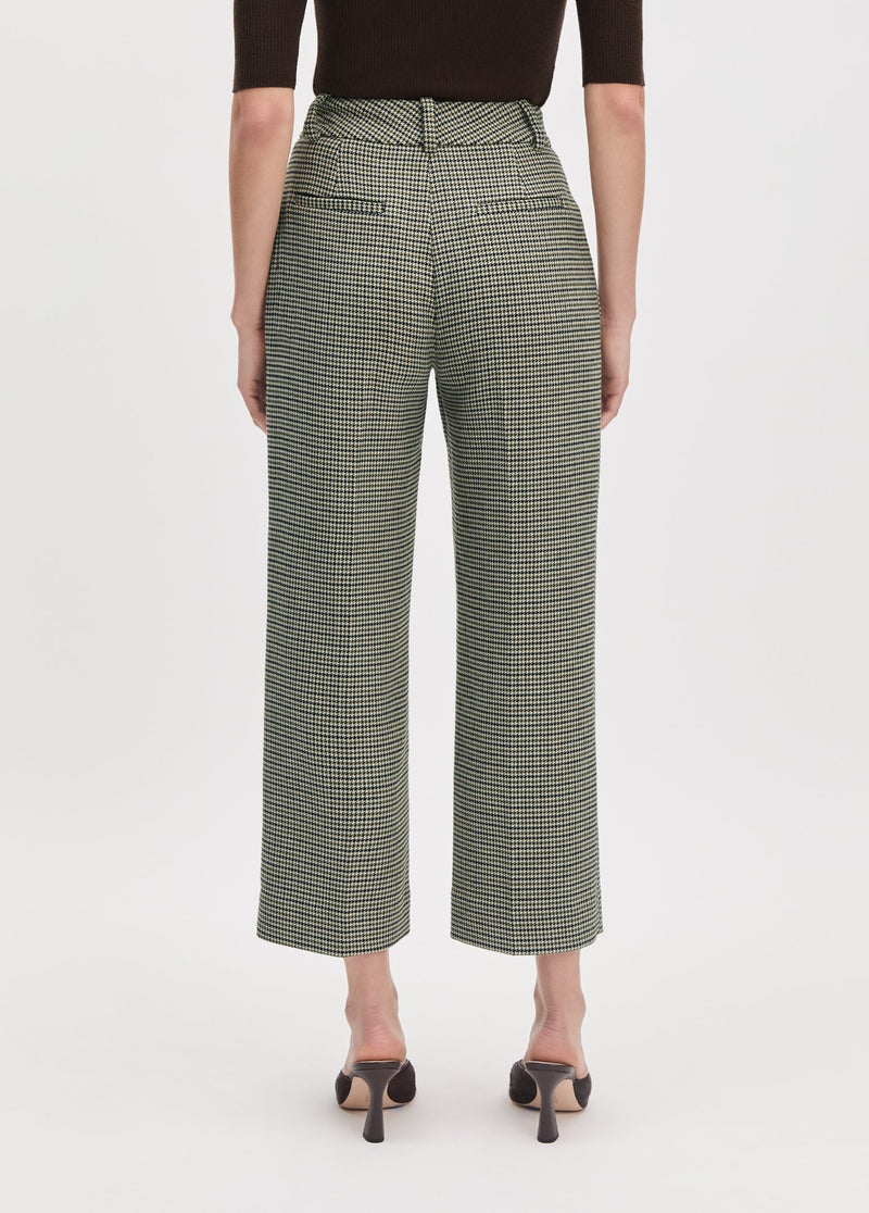 Favorite Daughter - The Cropped Fiona Pant - Cheshire Houndstooth