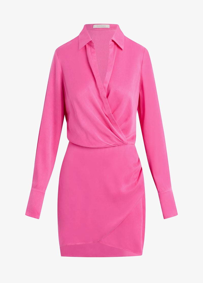 Favorite Daughter - The Dinner Party Dress - Flamingo