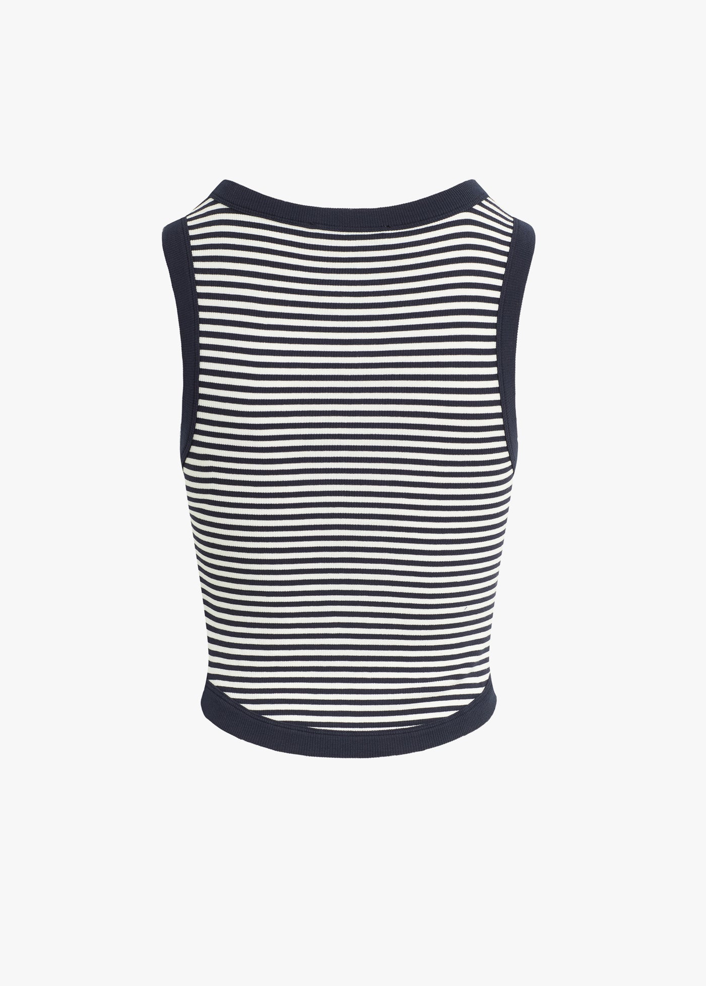 The Foundation Tank - Navy White Stripe