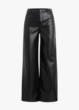 Favorite Daughter - The Mischa Super High Rise Wide Leg Ankle - Raven