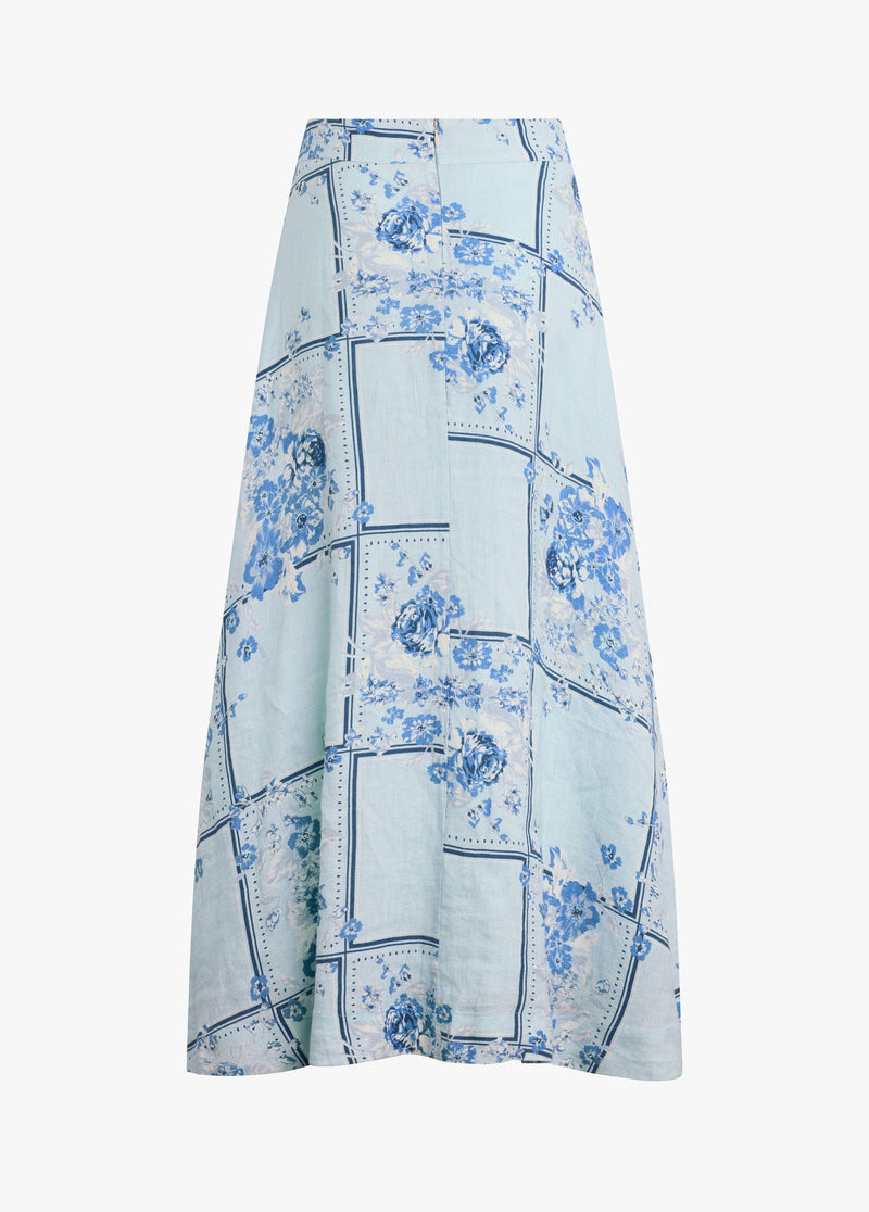 Favorite Daughter - The There For You Skirt - Floral Scarf