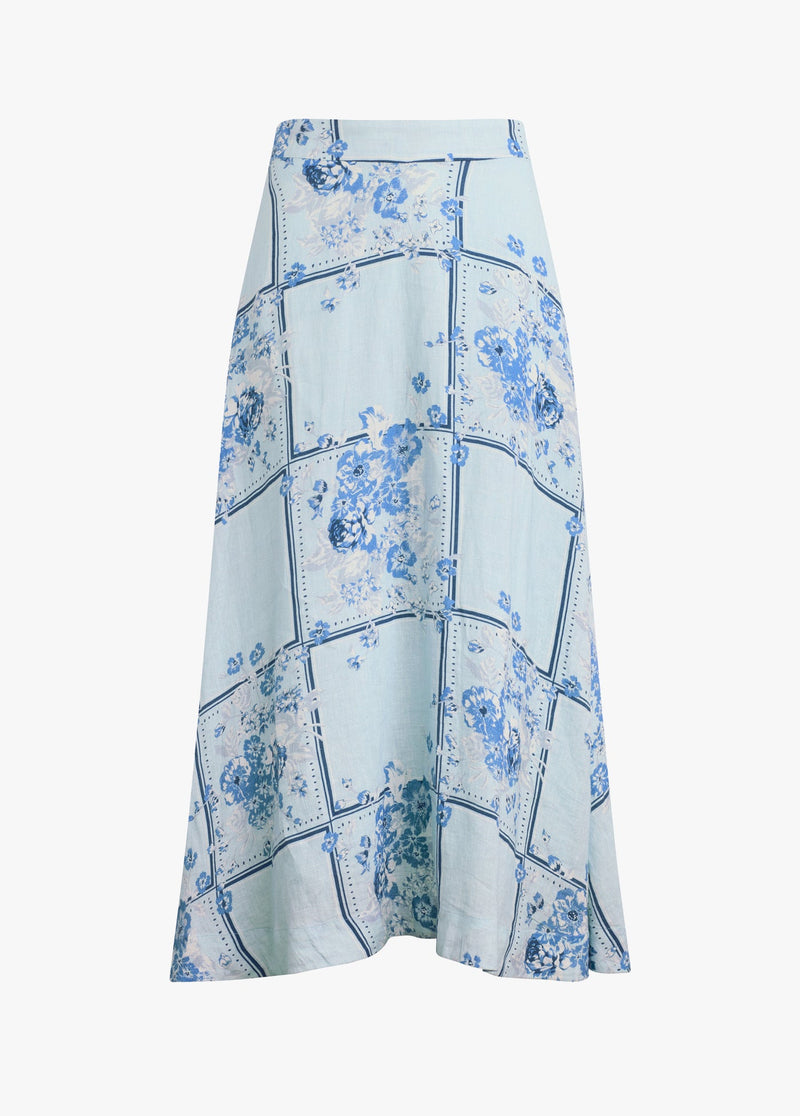 Favorite Daughter - The There For You Skirt - Floral Scarf
