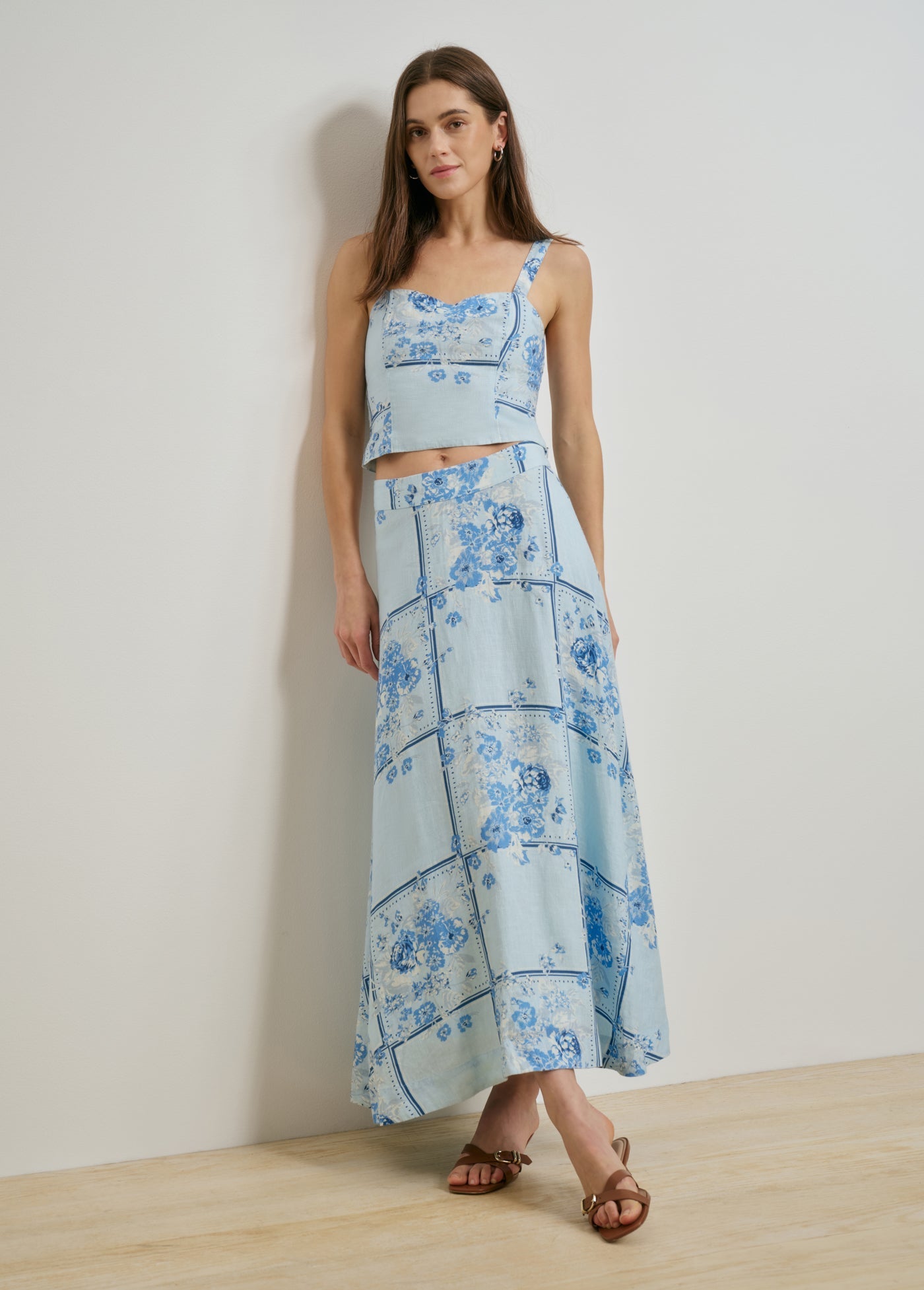 Favorite Daughter - The There For You Top - Floral Scarf
