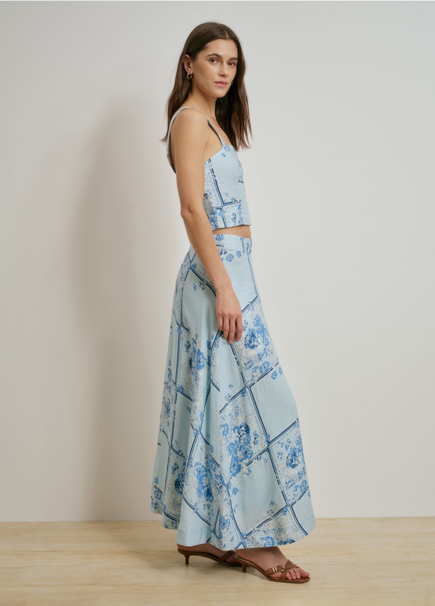 Favorite Daughter - The There For You Skirt - Floral Scarf