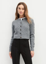 Favorite Daughter - The Eleanor Cardigan - Heather Grey