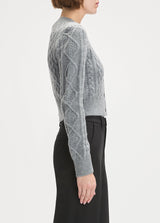Favorite Daughter - The Eleanor Cardigan - Heather Grey