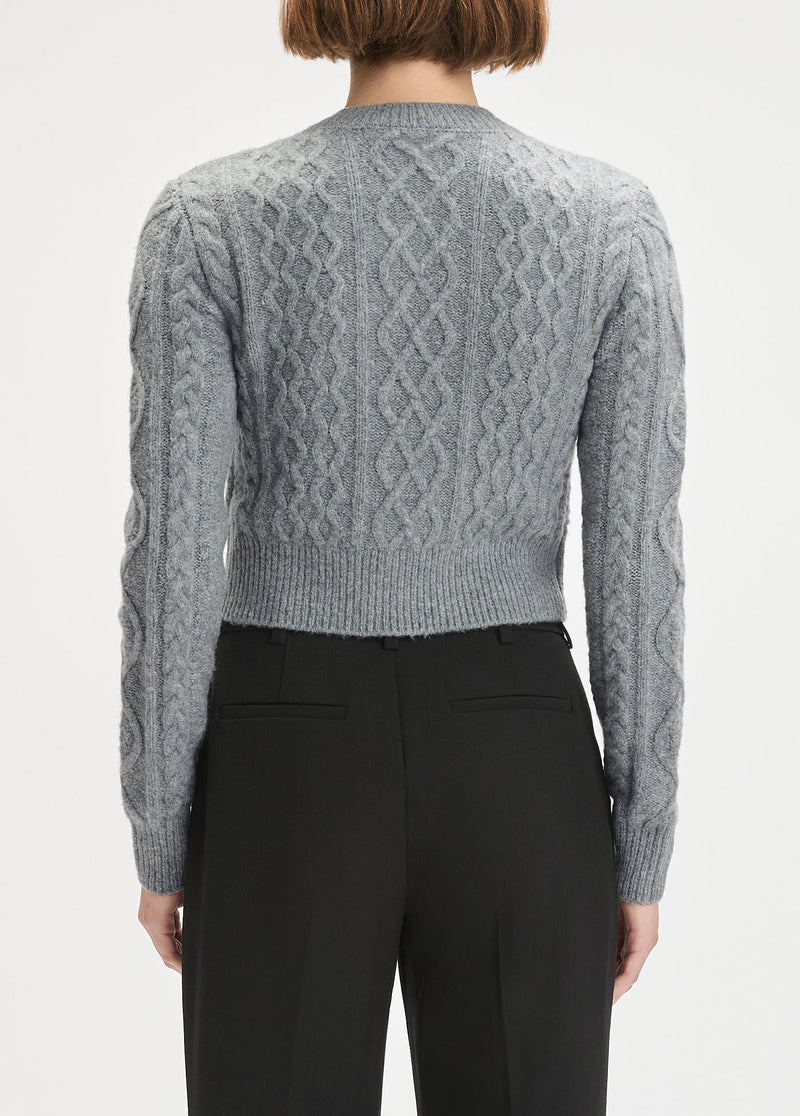 Favorite Daughter - The Eleanor Cardigan - Heather Grey