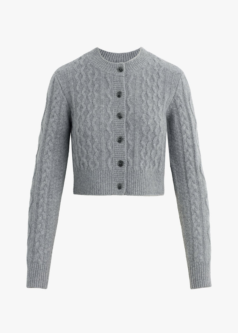 Favorite Daughter - The Eleanor Cardigan - Heather Grey