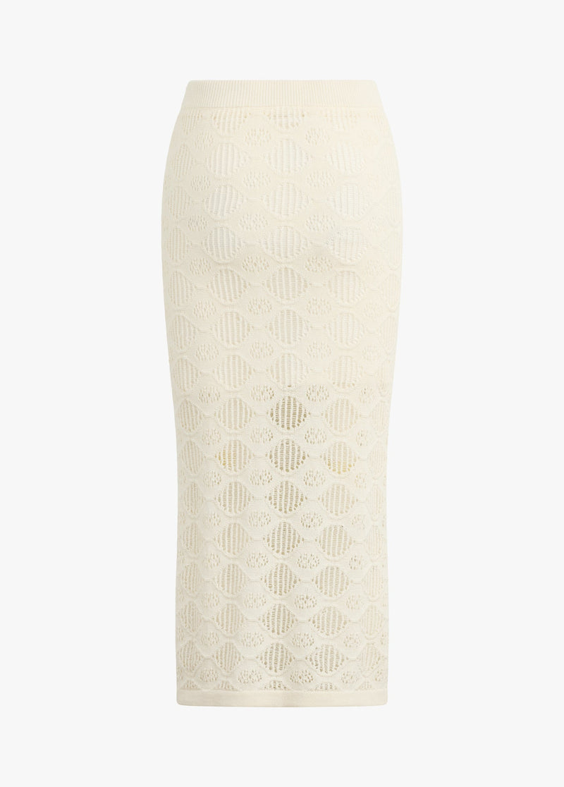 Favorite Daughter - The Courtside Skirt - Ivory