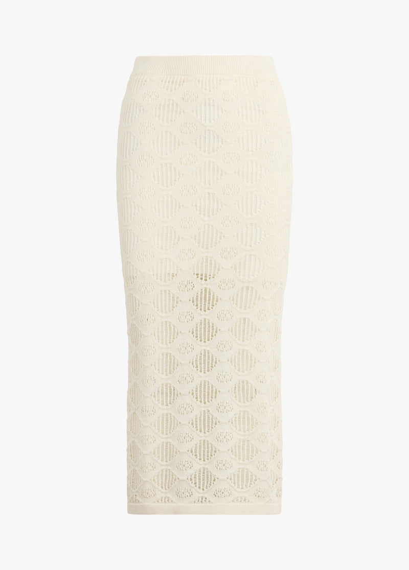 Favorite Daughter - The Courtside Skirt - Ivory