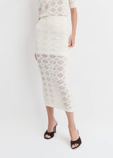 Favorite Daughter - The Courtside Skirt - Ivory