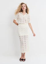 Favorite Daughter - The Courtside Skirt - Ivory