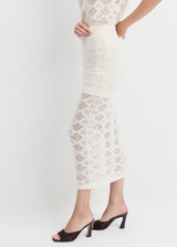 Favorite Daughter - The Courtside Skirt - Ivory