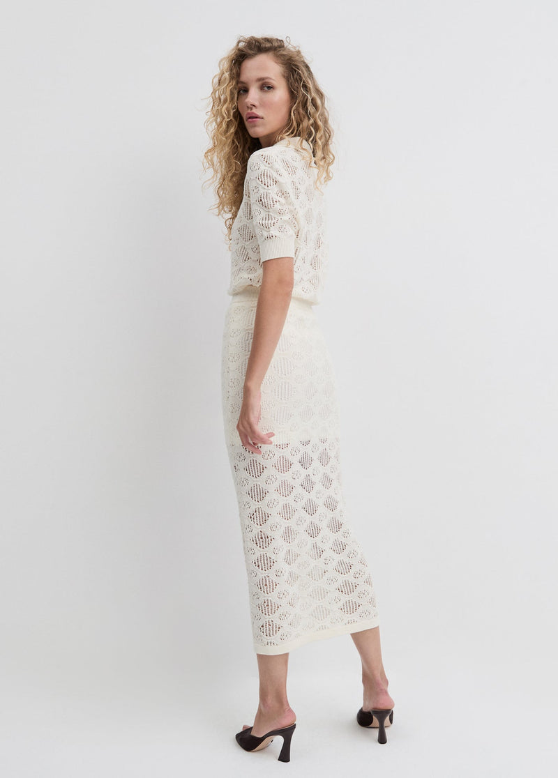 Favorite Daughter - The Courtside Polo - Ivory