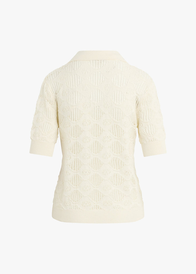 Favorite Daughter - The Courtside Polo - Ivory