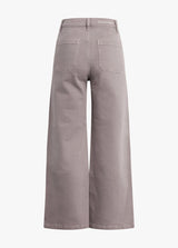 Favorite Daughter - The Mischa Super High Rise Wide Leg Ankle - Soft Taupe