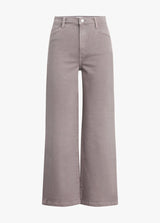 Favorite Daughter - The Mischa Super High Rise Wide Leg Ankle - Soft Taupe