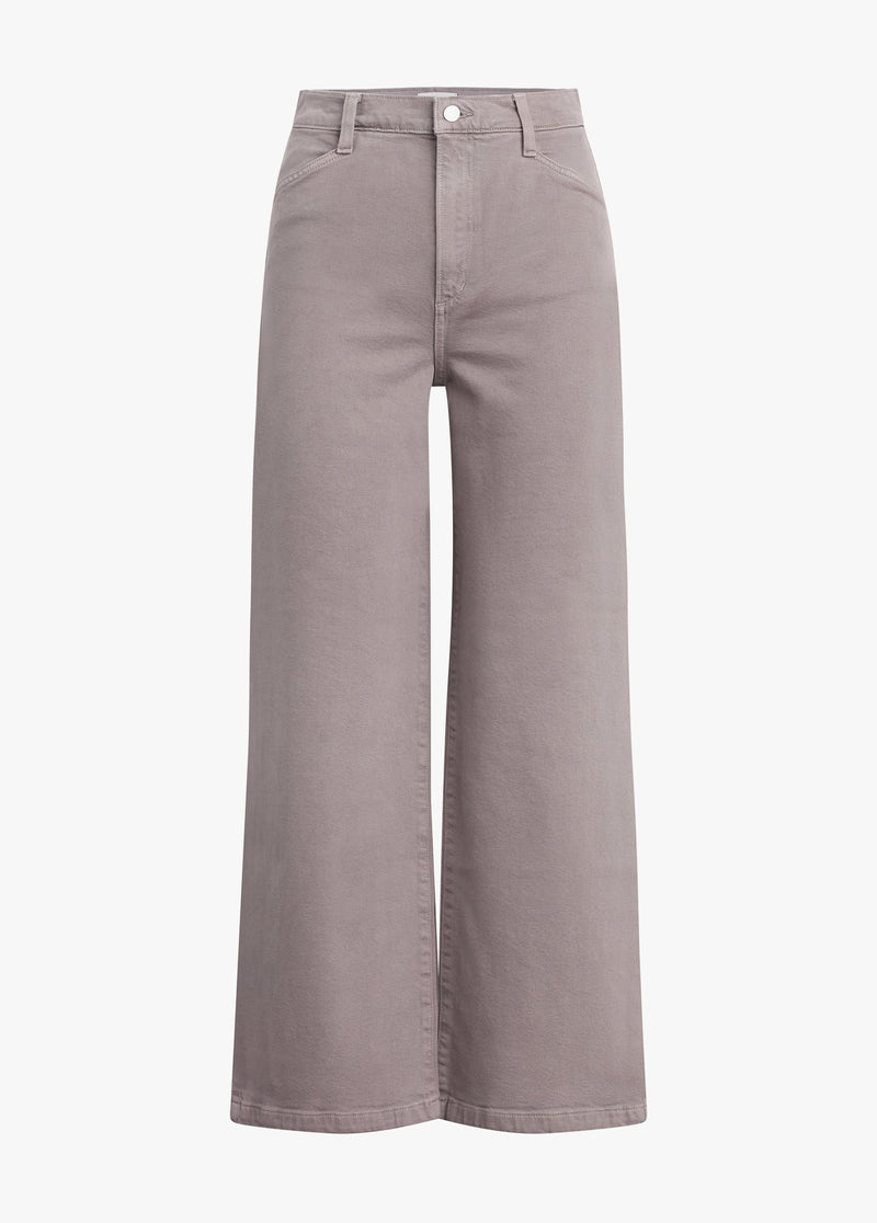 Favorite Daughter - The Mischa Super High Rise Wide Leg Ankle - Soft Taupe