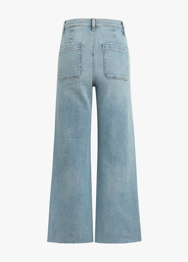 Favorite Daughter - The Mischa Super High Rise Wide Leg Ankle - Monterey