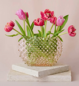Hobnail Vase - Optic - Petal Pink