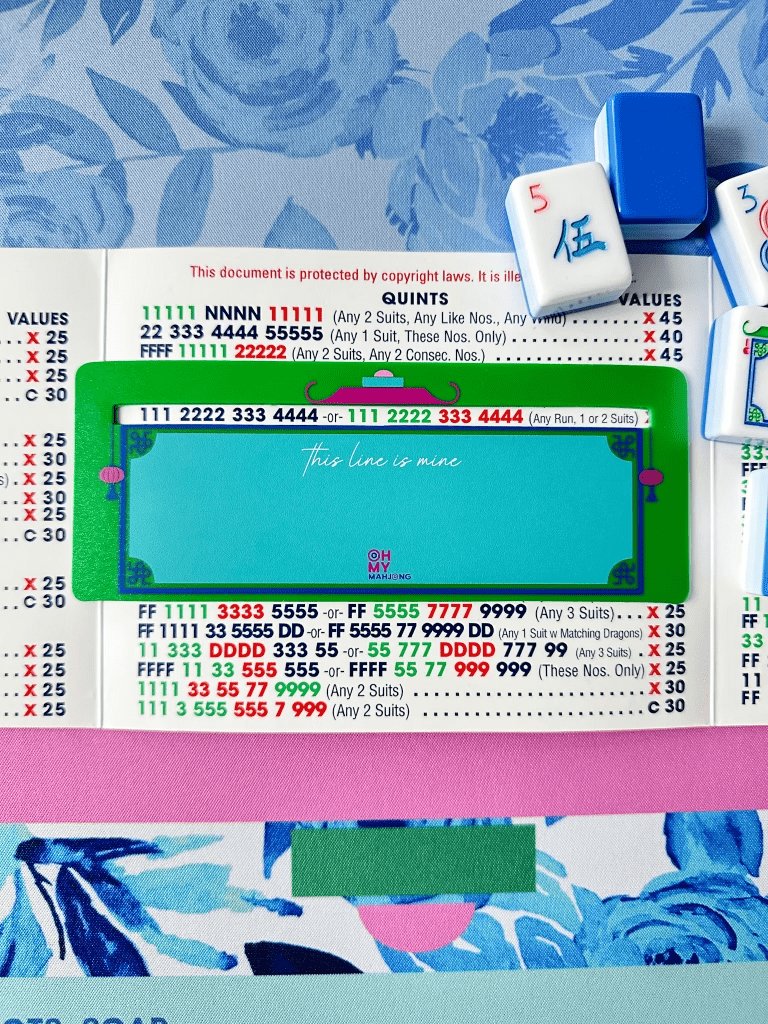 Oh My Mahjong - Green Line Finder