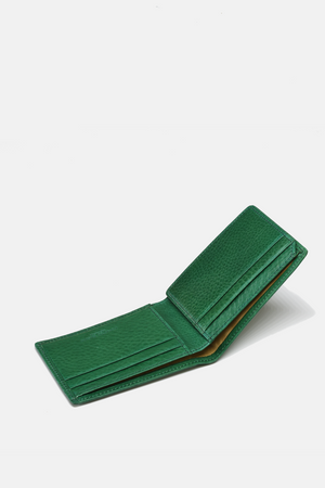 Classic Bill-Fold Wallet, Pebble Green