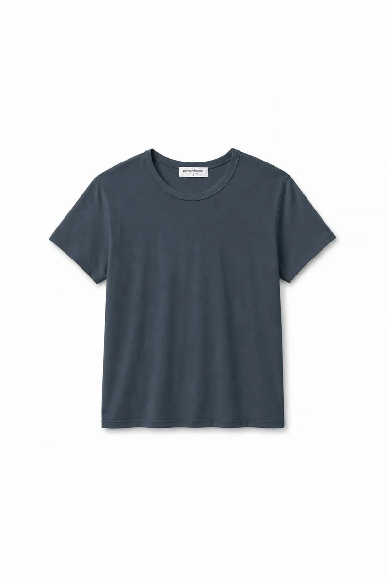 Harley Cotton Short Sleeve Boxy Crew Tee - Turbulence