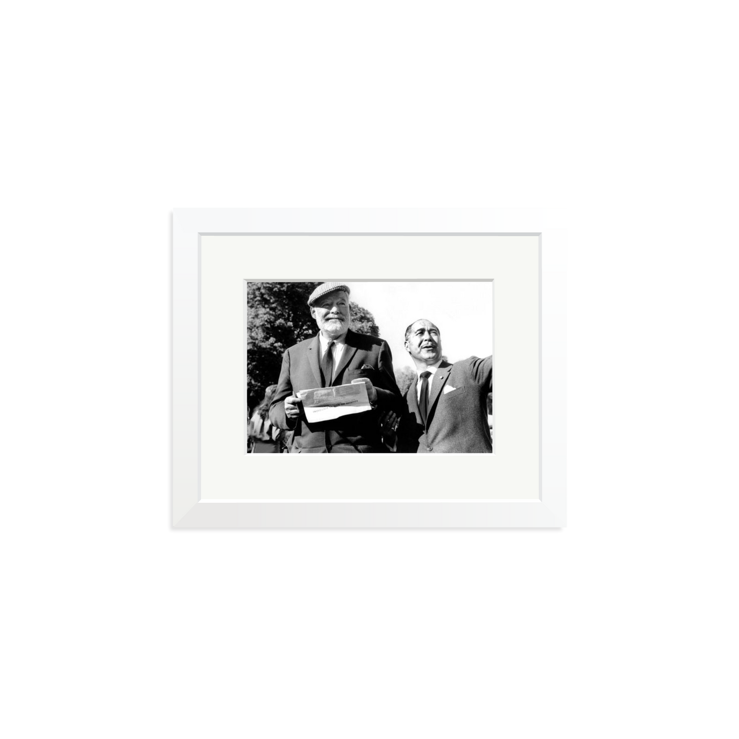 Hemingway at a Horse Race