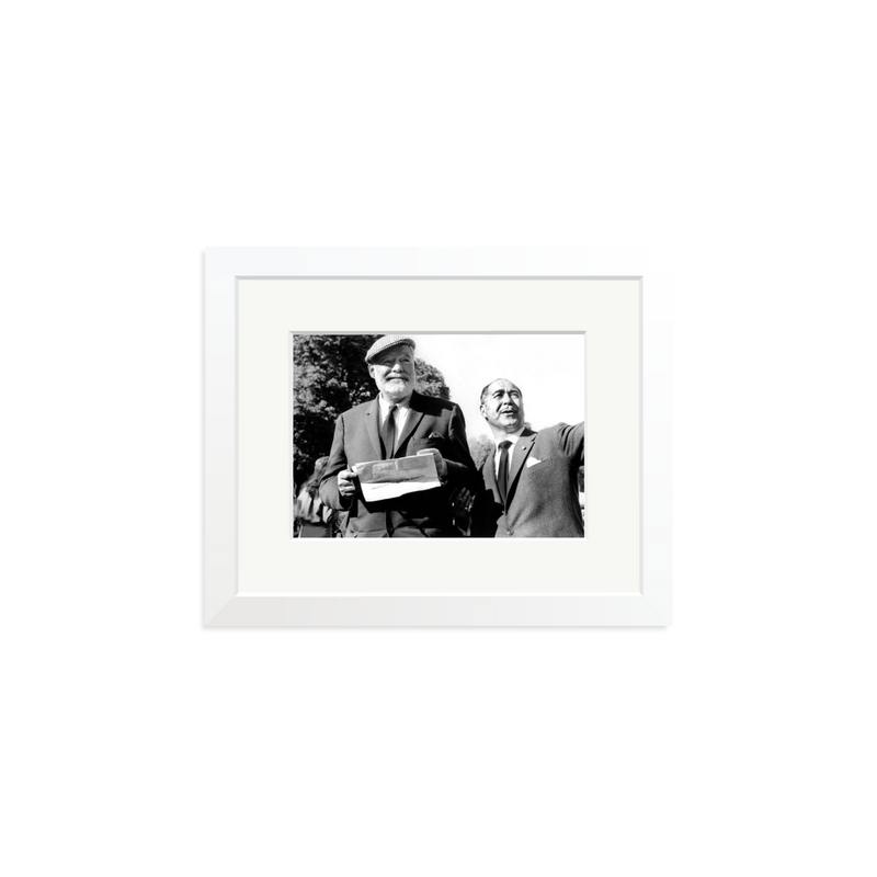 Hemingway at a Horse Race