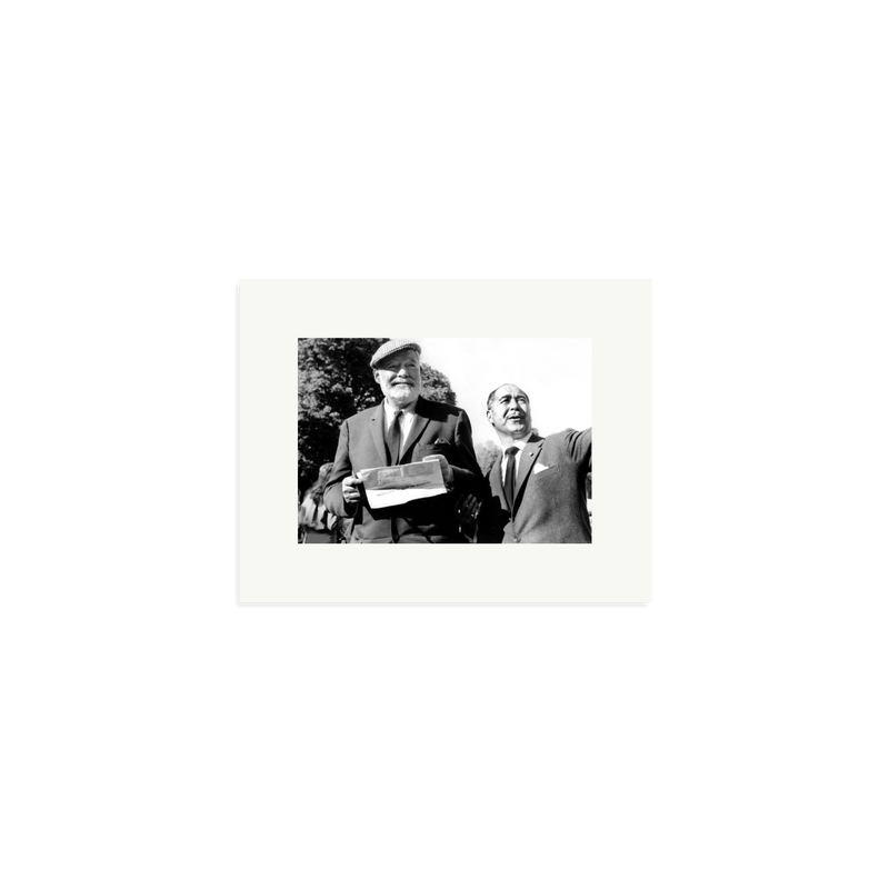 Hemingway at a Horse Race