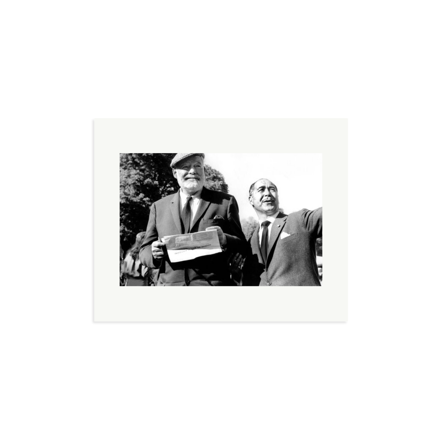Hemingway at a Horse Race