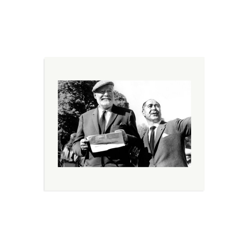 Hemingway at a Horse Race
