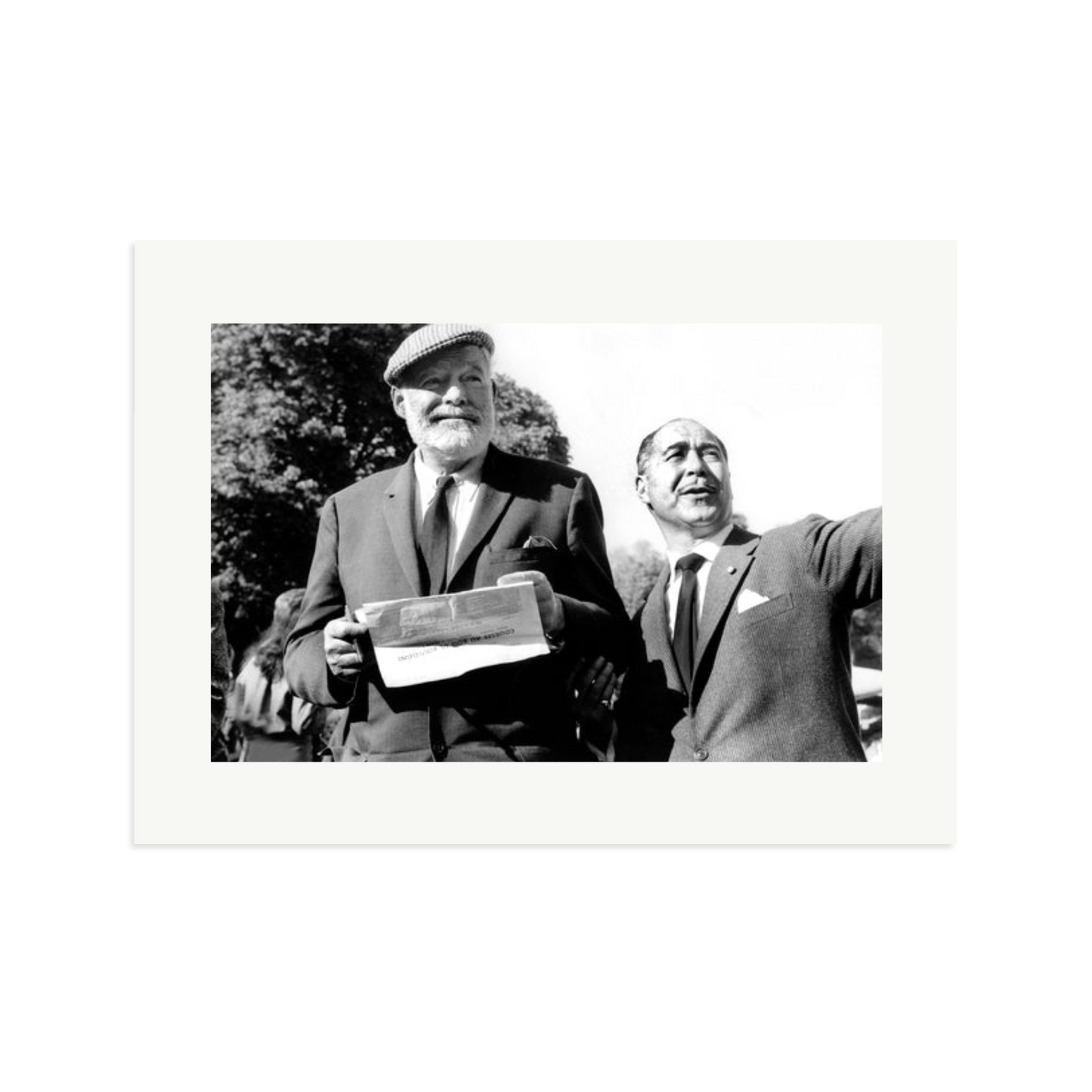 Hemingway at a Horse Race