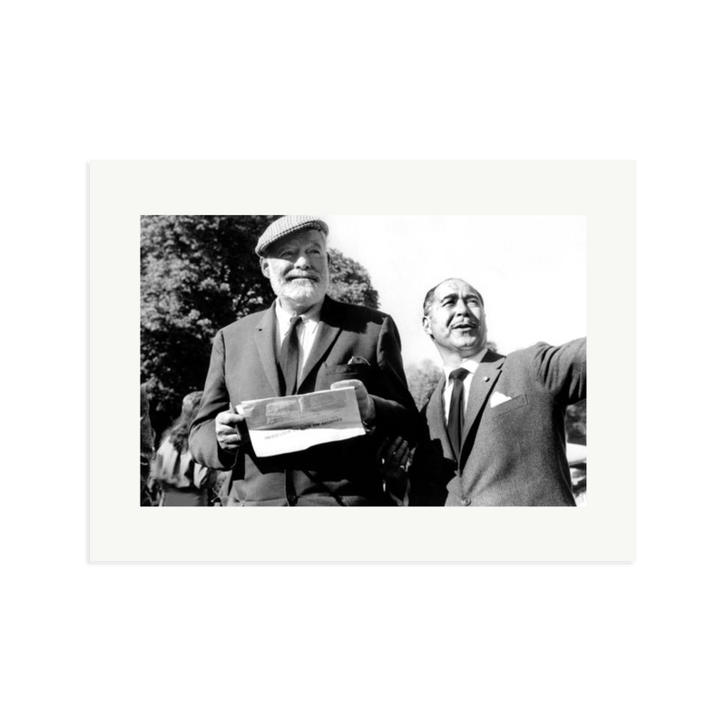 Hemingway at a Horse Race