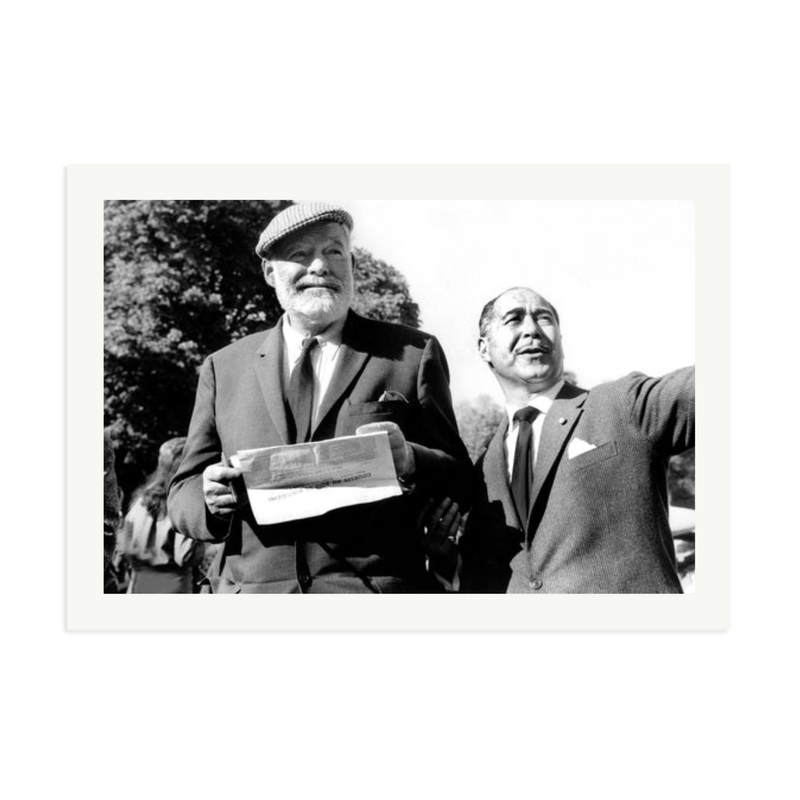 Hemingway at a Horse Race