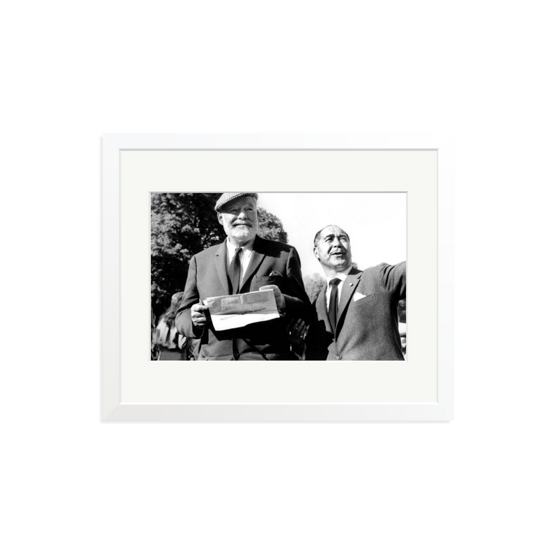 Hemingway at a Horse Race