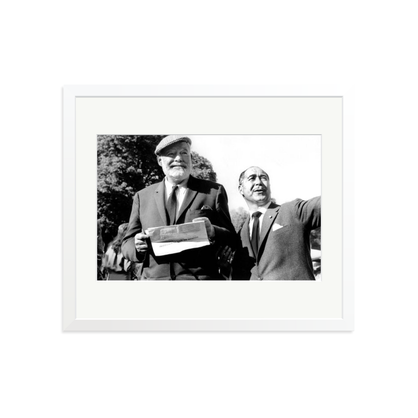 Hemingway at a Horse Race