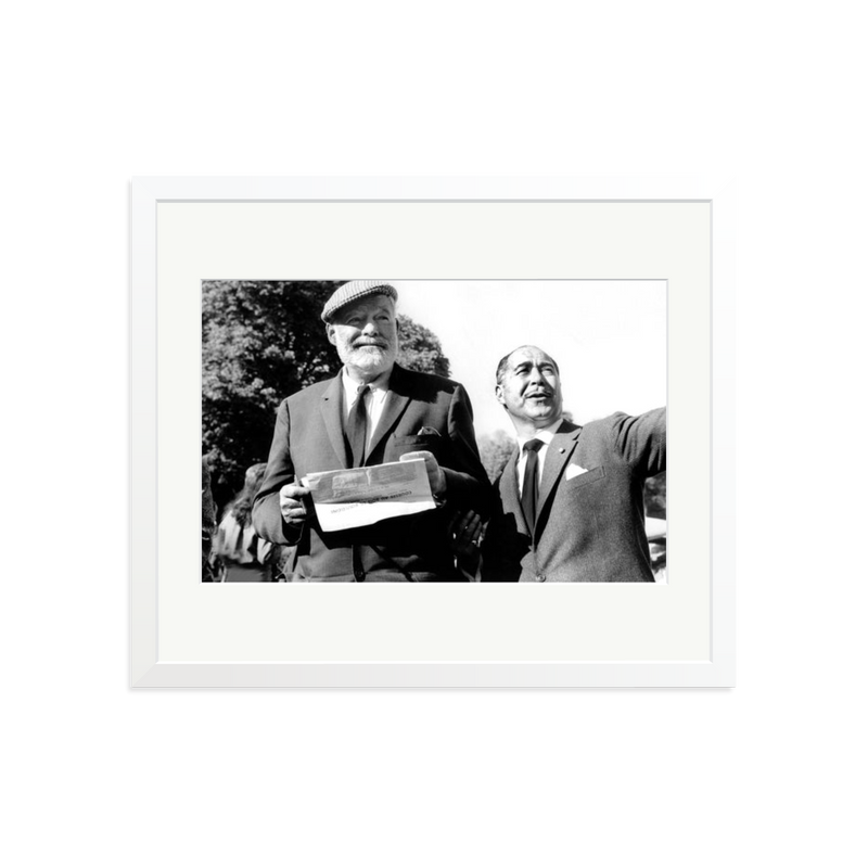 Hemingway at a Horse Race