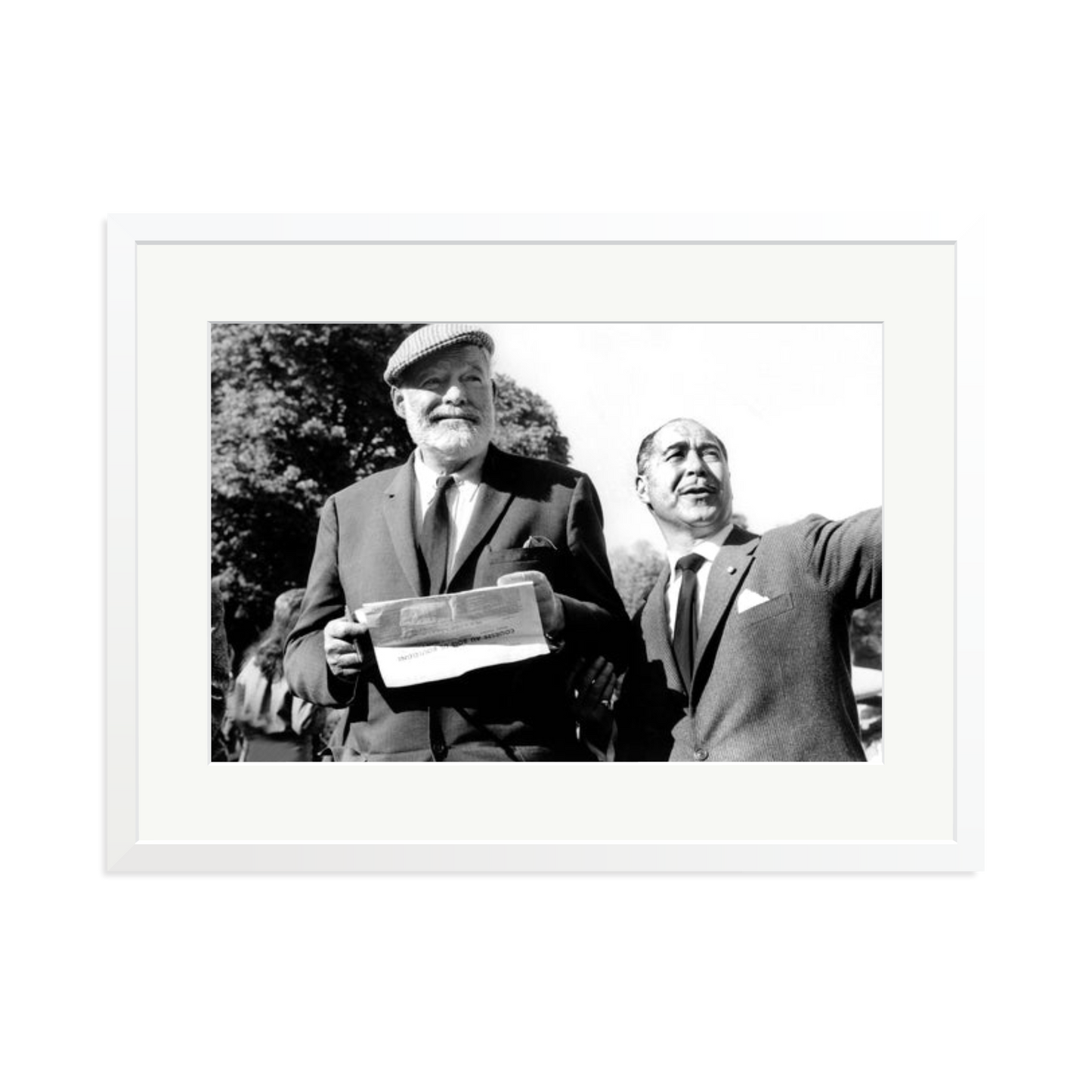 Hemingway at a Horse Race