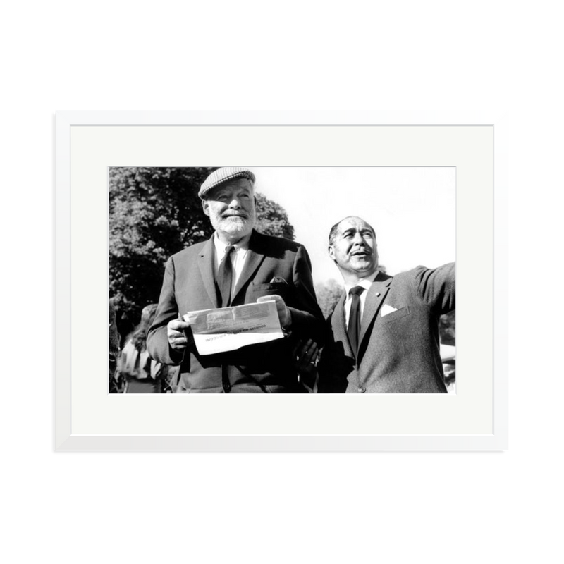 Hemingway at a Horse Race
