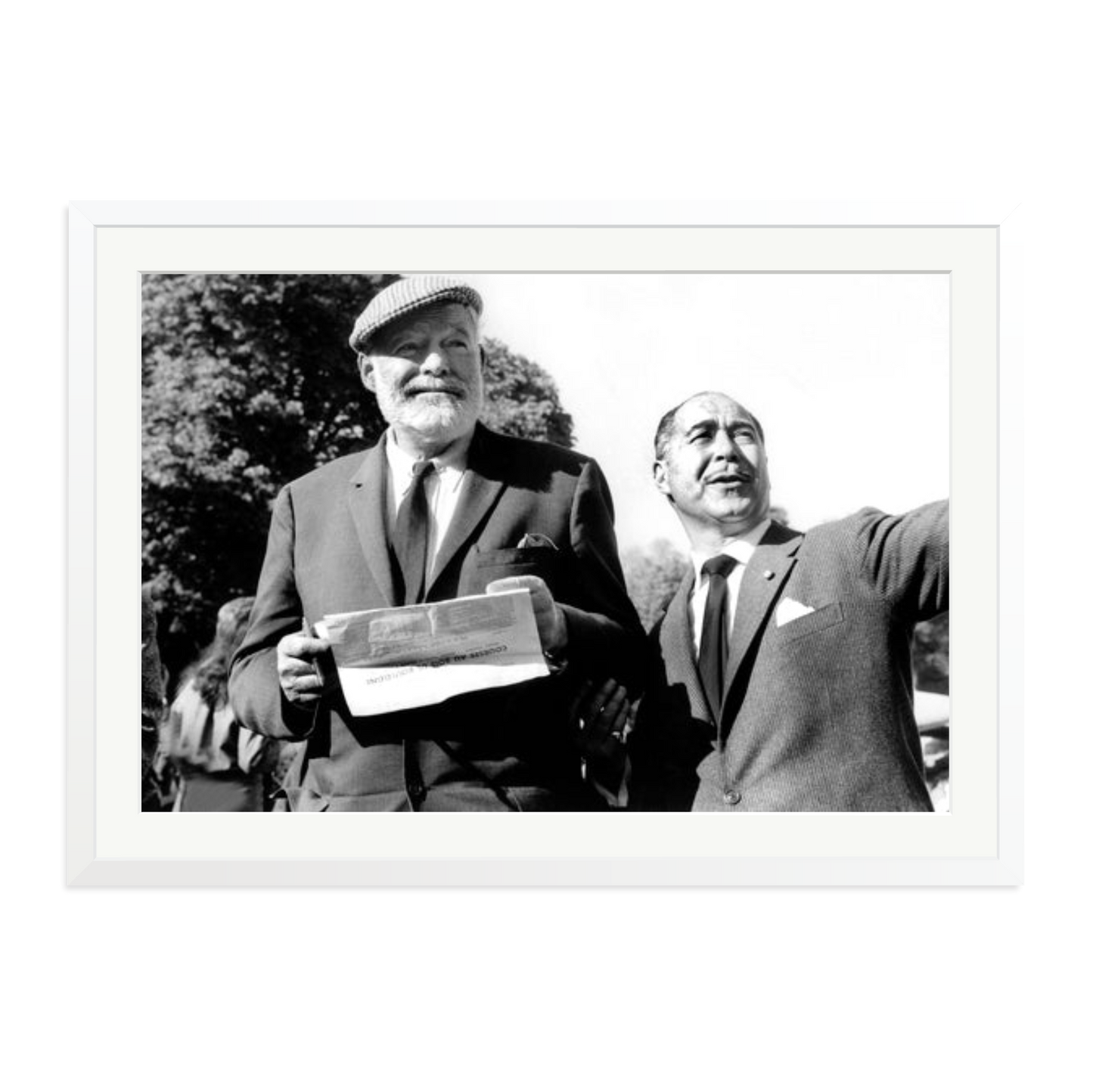 Hemingway at a Horse Race