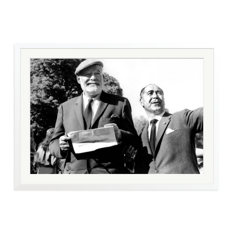 Hemingway at a Horse Race